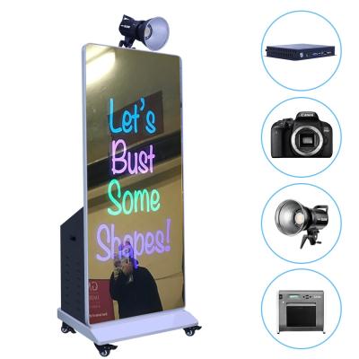 China Mirror / Selfie / Touch Screen All In One PC 43 Inch Touch Screen All In One PC 76 Inch Selfie Mirror Magic Photo Booth With Printer And Camera for sale