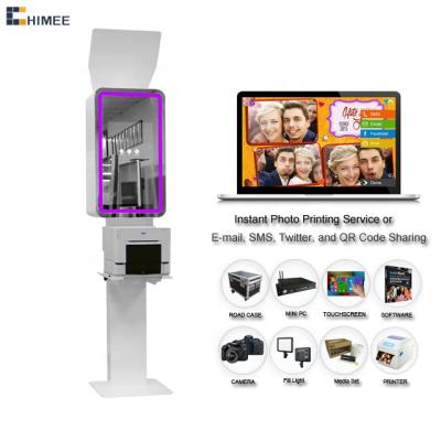 China Easy Use/Customizable Copies/Social Sharing Mirror Photo Booth For Sale, Photo Booth With Printer Camera Software for sale