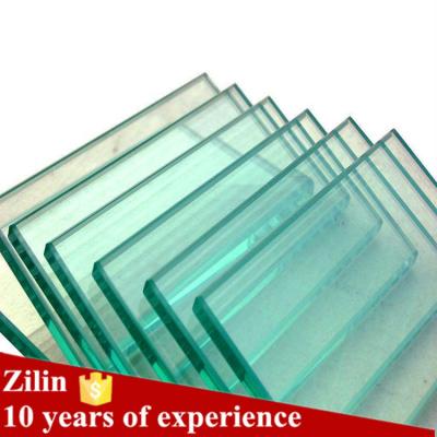 China High Quality Clear Safety Tempered Glass Construction Price (3mm 4mm 5mm 6mm 8mm 10mm 12mm 15mm 19mm Thick) for sale