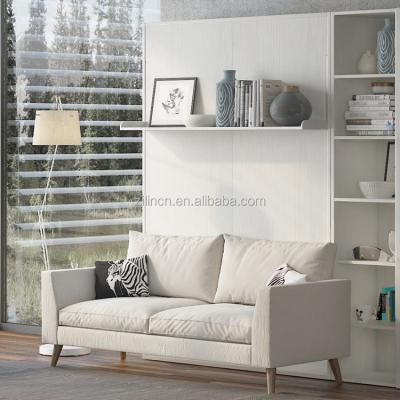 China High quality multifunctional PANEL sofa wall bed, space saving wall bed sofa for sale