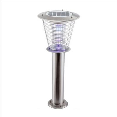 China Modern Outdoor Energy Saving Mosquito Insect Trap Killer Rechargeable Solar Powered Insecticide Lamp for sale