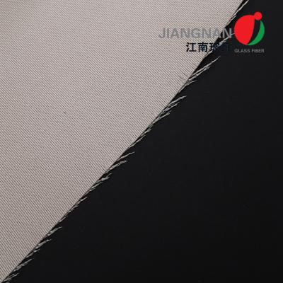 China Hohes Silikon-Gewebe mit PU beschichtete Oberflächenbehandlung für e-Glas-Fiberglas-hohen Silikon-Stoff zu verkaufen