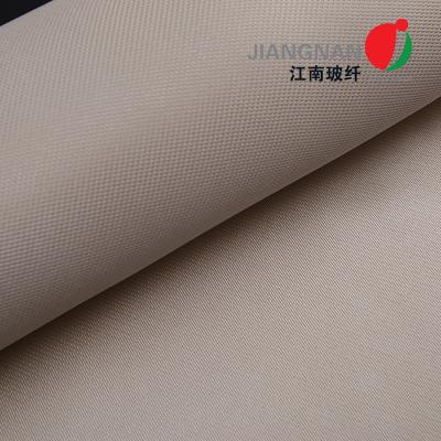 China Hoher Glas-Fiberglas-Stoff des Silikon-E für Rauch-Vorhang, hoher Stoff des Silikon-300,600g/m2 zu verkaufen