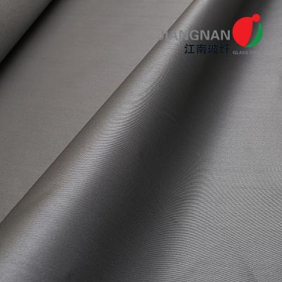 Cina High Temperature 260 Degree C Coated Fiberglass Cloth With Stainless Steel Insert Width 1 in vendita