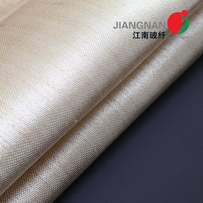 China Warmtebehandelde glasvezelstof Satin weefsel E Glasstof 0,6 mm Dikte Te koop