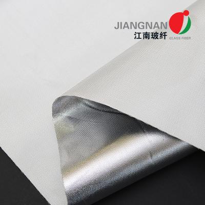 China Aluminiumhitze-Sperre beschichtete das Fiberglas-Gewebe, das für Schiffs-Isolierung feuerverzögernd ist zu verkaufen