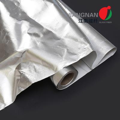 China Wärmeschutz-Aluminiumfolie lamellierte Fiberglas-Gewebe für friedliche Außenseite zu verkaufen