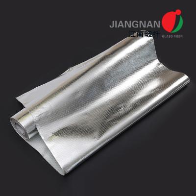 China Vuurvaste Stof van de isolatie de Aluminiumfolie Gelamineerde Glasvezel Te koop