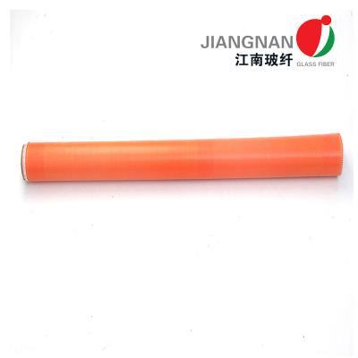 China 0.25mm 280g E - pano revestido acrílico alaranjado de vidro da fibra de vidro da tela da fibra de vidro à venda