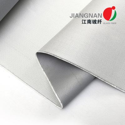 China 0.5mm beschichtete Antifeuer-u. Rauch-Vorhangstoff PU feuerbeständiges Fiberglas-Gewebe zu verkaufen