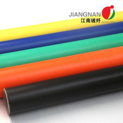 Cina tessuto ricoprente della vetroresina della gomma di silicone del lato 15oz/Yd2 uno per i rivestimenti dell'isolamento di industria in vendita