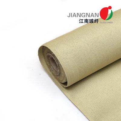 China Packing Materials Vermiculite Coated Fiberglass Cloth , 2025 High Temperature Fabric for sale