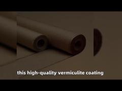 Vermiculite Coated Texturized Fiberglass Cloth