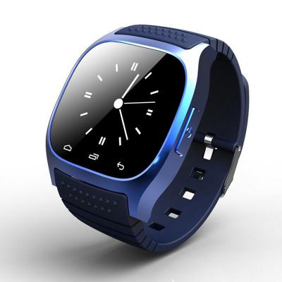 China Playback M26 Mate Wrist Waterproof BT MP3 Smart Watch For Android IOS Smart Phones Via APP for sale