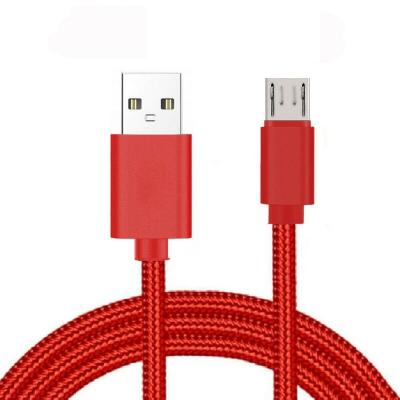 China Micro Video Game Player 1M 2M 3M Heavyduty Nylon Braided USB V8 Type C 8 Pin For IP X 11 12 XS Data Charger Sync Phone Charging Cable for sale