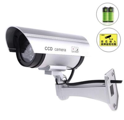 China Fake Dummy Security Camera Camera Glow Flashing Light Infrared CCTV LED Waterproof for sale