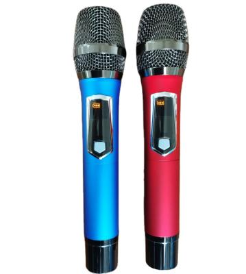 China Handheld Microphone USB Charging Karaoke Wireless Wireless Microphone Professional UHF for sale