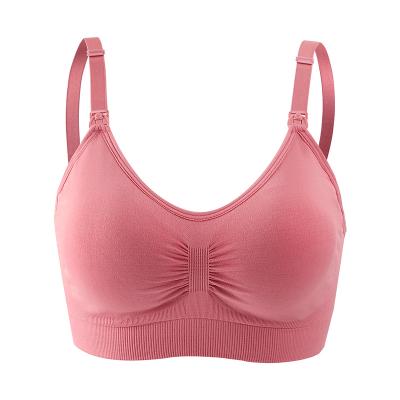 China New Design Reeastfeeding Bra Comfortable No Ring Comfortable Nursing Bra Sports Steel Maternity Bra for sale