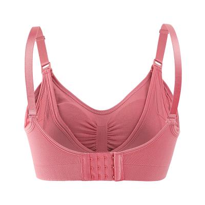 China Comfortable No Ring Steel Hot Sexy Pregnant Underwear Comfortable Breathable Bra For Breastfeeding for sale