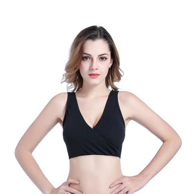 China Comfortable Without Steel Ring High Quality Nursing Maternity Feeding Bras Breathable Maternity Nursing Bra for sale