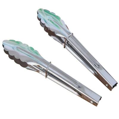 China Viable factory direct kitchen food tongs can be customized 430 stainless steel food tongs for sale