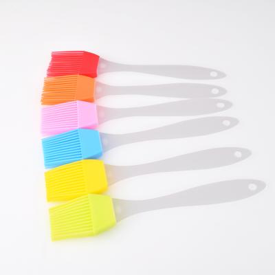 China Viable Heat Resistant Kitchen Utensils 6.5 Inch Silicone BBQ Grill Pastry Brush for sale