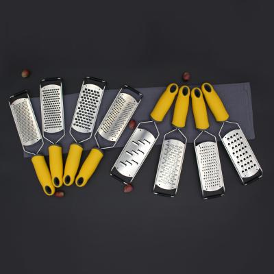 China Viable Running Kitchen Shredder Cheese Grater Cheese Lemon Zester Tool Stainless Steel Cheese Grid Tool Lemon Grinder for sale