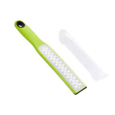 China Best Durable Lemon Zester Cheese Grater Kitchen Tool Long Lasting Stainless Steel For Easily Grate Perky Citrus, Oranges, Coconuts, Chocolate for sale