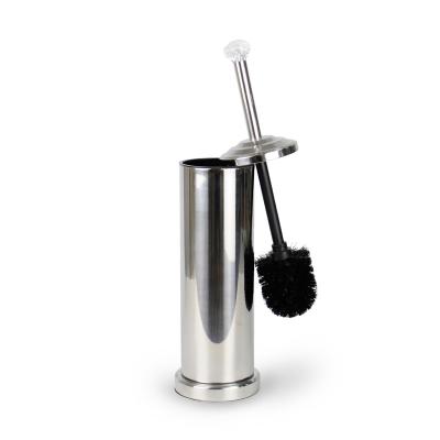 China Beihe New Design Viable Hot Selling Stainless Steel Toilet Brush With Holder Sets For Bathroom Cleaning for sale