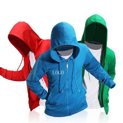 China SmallOrders Breathable G030303 Popular And Practical Breathable With Logo Hooded Custom Jacket Business Activities Zipper Promotional Sweater for sale