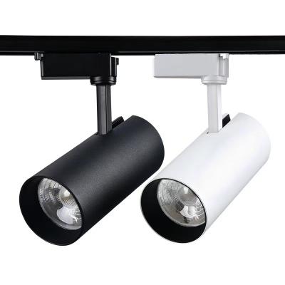 China Industrial LED Track Lights 20W 30W Commercial Lighting Track Lights COB Track Shots in Clothing Stores for sale