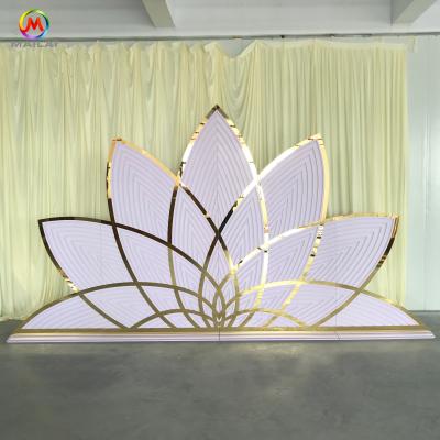 China Modern New Design Wedding Backdrop Decoration PVC+acrylic Backdrop Wall for sale