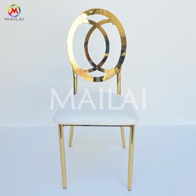 China Modern Cheapest Chair Iron Chair Metal Banquet Wedding Chair Modern for sale