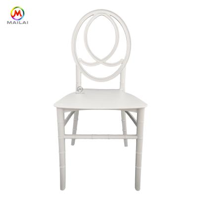 China Wholesale Outdoor Furniture Integrated White Plastic Phoenix PP Wedding Chair for sale