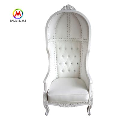 China Traditional Classic King Queen Throne Outdoor Royal Wedding Chairs On Sale for sale