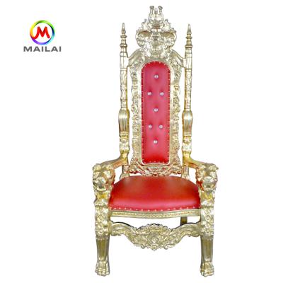 China Contemporary Wholesale Antique Queen King Throne Chair For Sale for sale