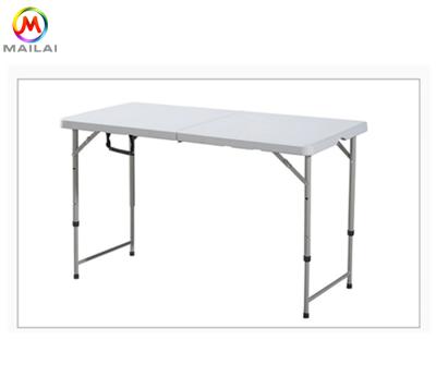 China Wholesale Convenient Foldable Rectangle Plastic Folding Event Party Outdoor Dining Tables for sale