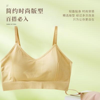 China 2022 New Design High Quality Seamless Bra Sleek Bralette Women Push Up Ladies Bra And Brief Sets Seamless Underwear Wholesale for sale