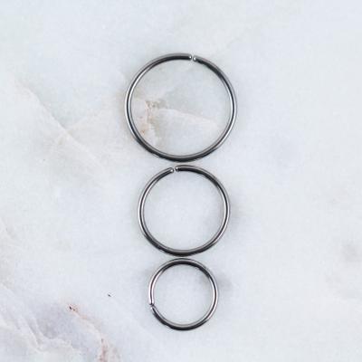 China ASTM F136 Eternal CLASSIC Titanium Single Seam Titanium Rings for sale