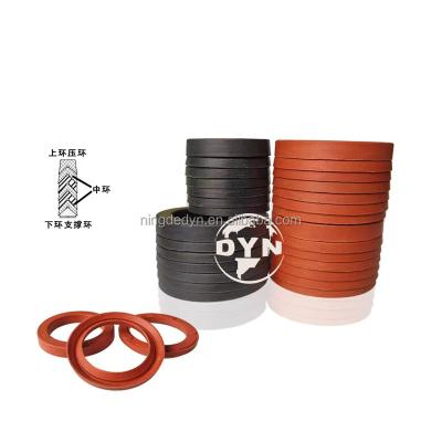 China NBR dyne Vee Packing Seal Kits for sale