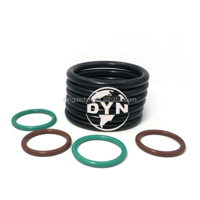 China Hydraulic Cylinder Dyne Standard / Non Standard Vitons Fpm Fkm Brown 70 Shore 90 Shore O Ring For Sealing for sale