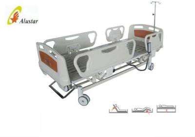 China Hospital 3 Function Abs Detachable Electric Icu Bed With Soft Joint Bed Board (ALS-E305) for sale