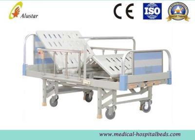 China Foldable Aluminum Alloy Hospital Medical Beds Wtih Turning Table 3 Position Hand Control (ALS-M325) for sale