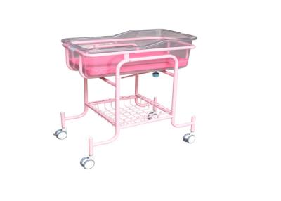 中国 Baby Hospital Bed With 4 Locking Wheels Metal Material 販売のため