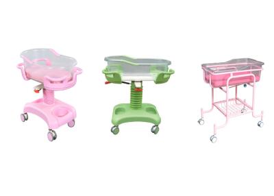 China Standard Size Metal Hospital Baby Beds ISO13485 50 Lbs zu verkaufen