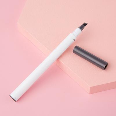 China Private Label Wholesale Waterproof Logo Slim Eyebrow Pencil Custom Made Eyebrow Pencil for sale