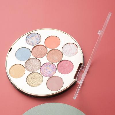 China 12 Colors Eye Shadow Waterproof Long Lasting Cruelty Free Eyeshadow for sale