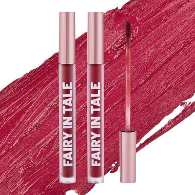 China Velvet Waterproof Matte Air Liquid Lipstick No Dry 24 Hours Waterproof Lipstick for sale