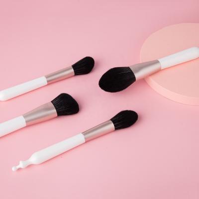 China Hot Selling 8PCS Facial Makeup Brush Set Logo Cosmetics Brush Wholesale Custom Made for sale