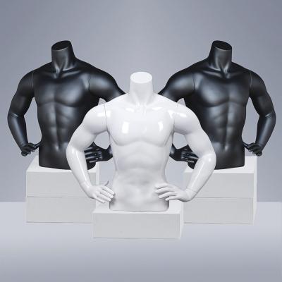 China Half Mannequins Plus Scale Mannequin Sports Mannequin Torso Male Torso Size for sale